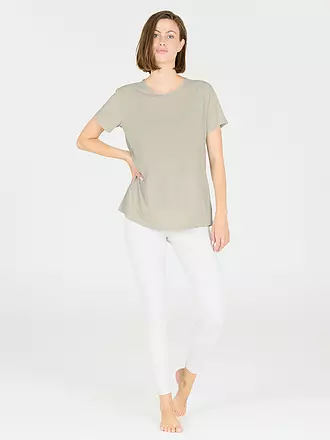 ATHLECIA | Damen Fitnessshirt Lizzy | beige